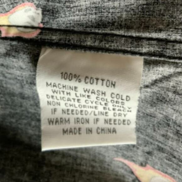 Molokai Surf Co. Shirt Mens XL Short Sleeve Flaming Skull Print Pocket Top NEW - Picture 10 of 11